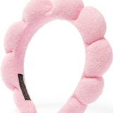 Self Care Puffy Headband - Light Pink