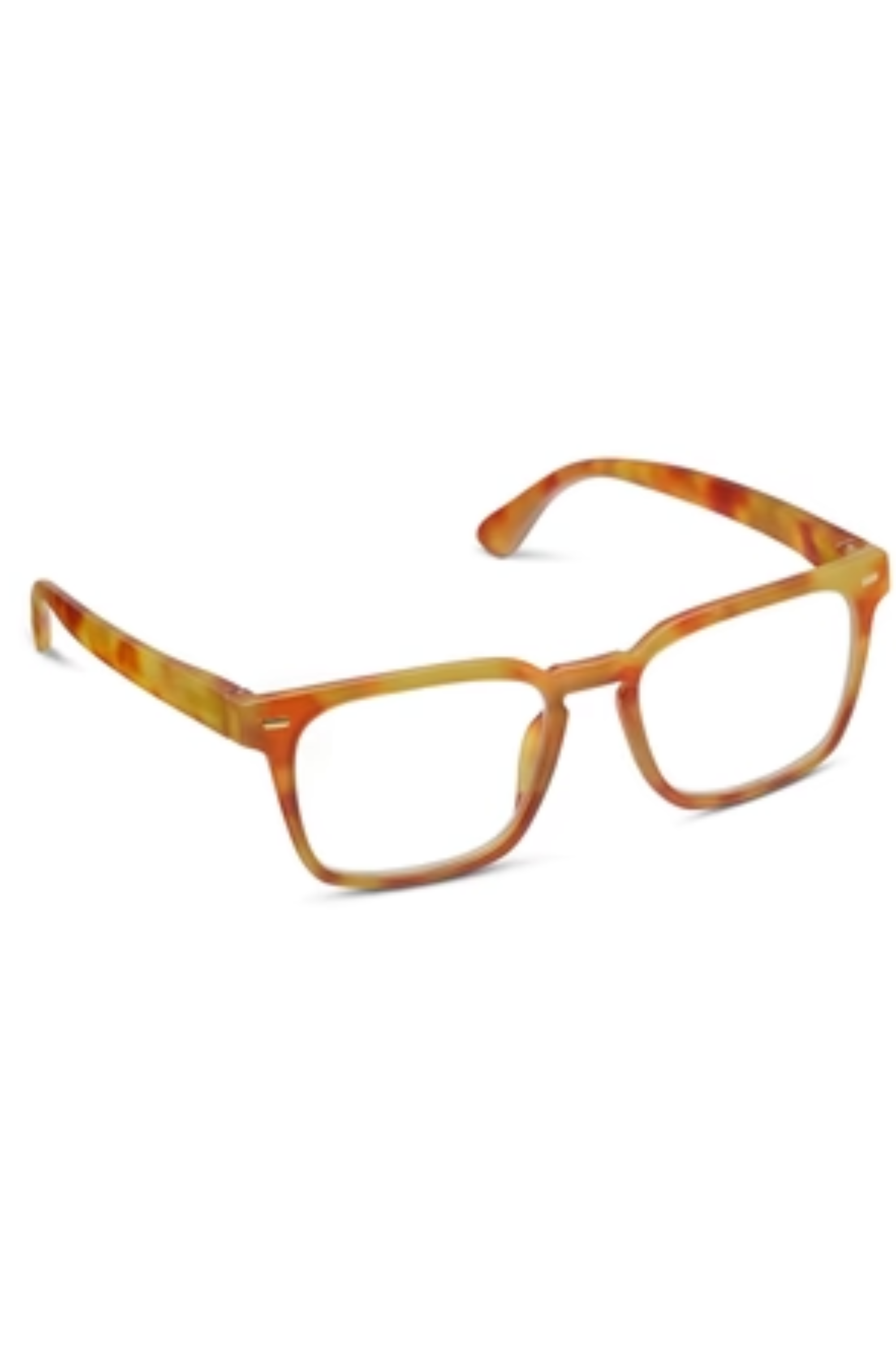 Jude Blue Light Readers - Amber Tortoise