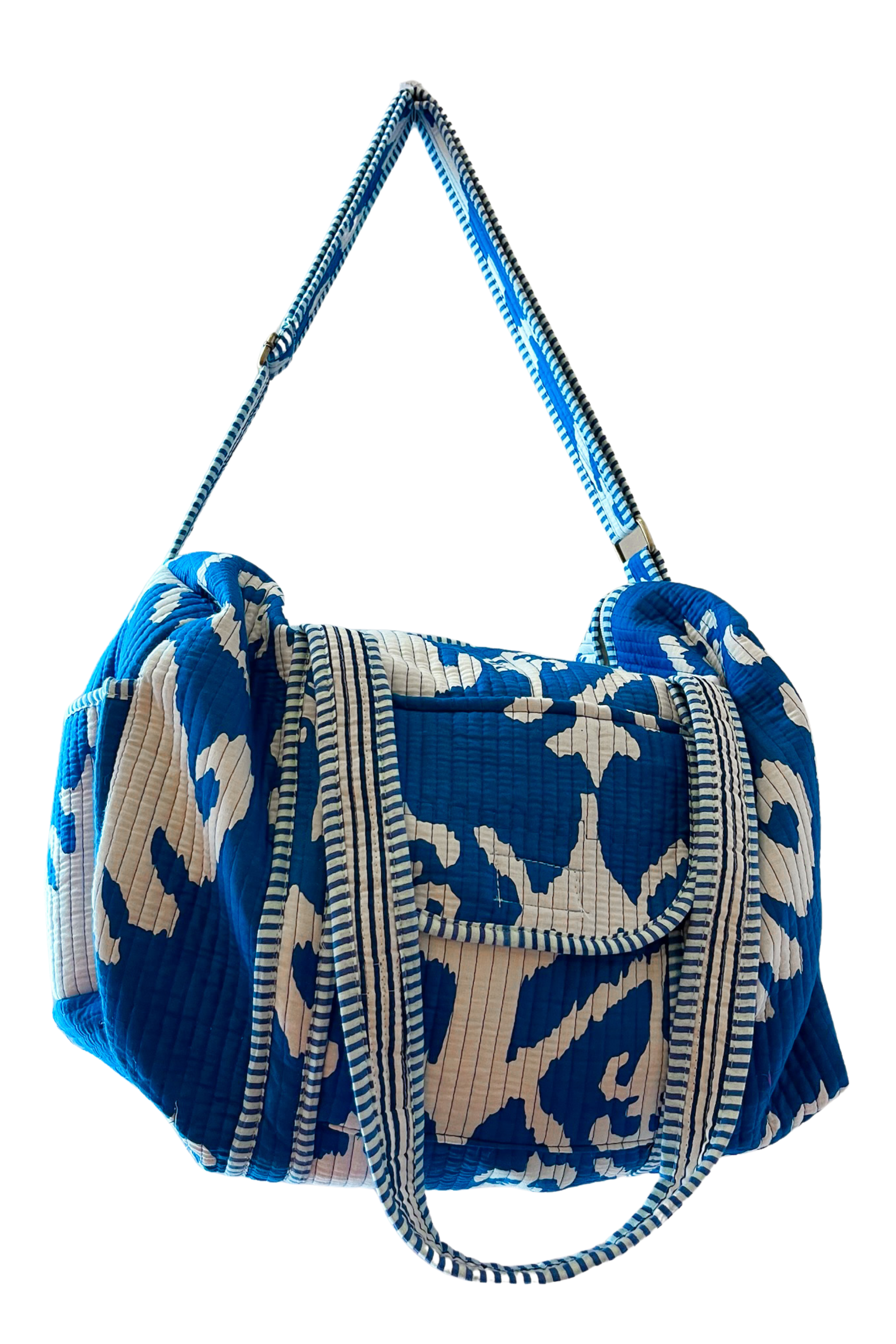 Jetset Duffle Bag - Royal Ikat