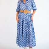 Taylor Collar Maxi Dress - Peri Rose