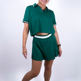 Varsity Prep Mini Skort - Green