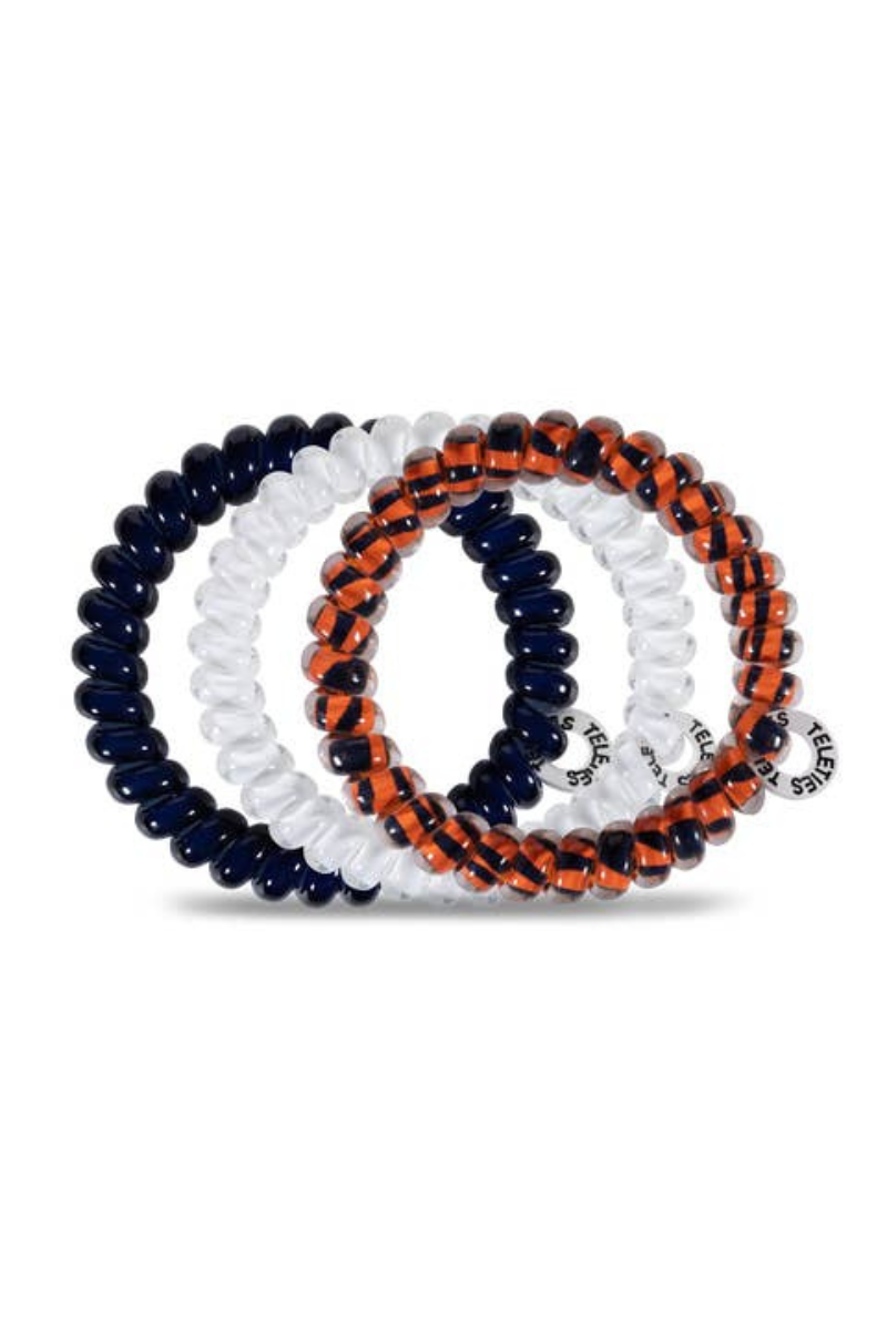 Collegiate Small Hair Ties - Auburn