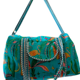 Jetset Duffle Bag - Teal Party