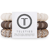 Set of 3 Small Hair Ties - Toasted