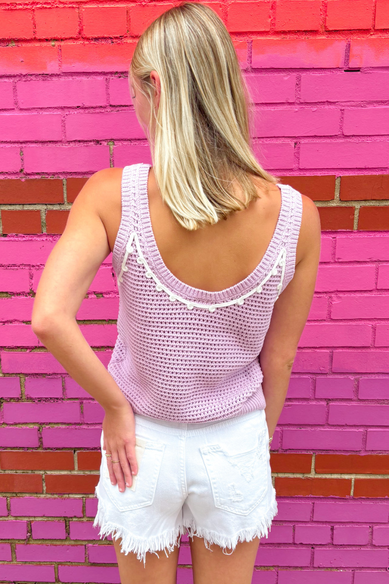 Alchemy Knit Top - Lilac