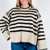 Weasley Stripe Sweater - Oat