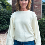 Rylee Ribbed Sweater - Ivory