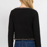 Mollie Pearl Jacket - Black