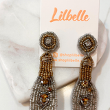 Pop The Champagne Beaded Earring