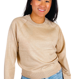 Mari Raglan Sweater - Buckwheat