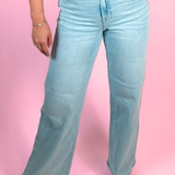 Logan 31" Inseam Dad Jean - Light Blue