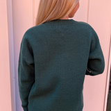 Wrap Me Up Sweater - Dark Green