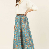 Stella Poplin Maxi Skirt - Maia Oxford