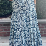 Ariana Maxi Skirt - Egyptian Blue