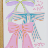 Happy Birthday Greeting Card - You're a Gift