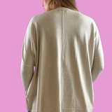 Sasha Super Soft Oversized Sweater - Oatmeal