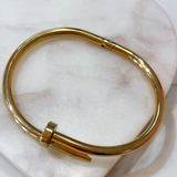 Emma Nail Bracelet - Gold