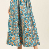 Stella Poplin Maxi Skirt - Maia Oxford